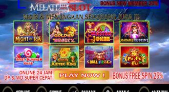 MELATISLOT Judi Auto Slot Online Terpercaya